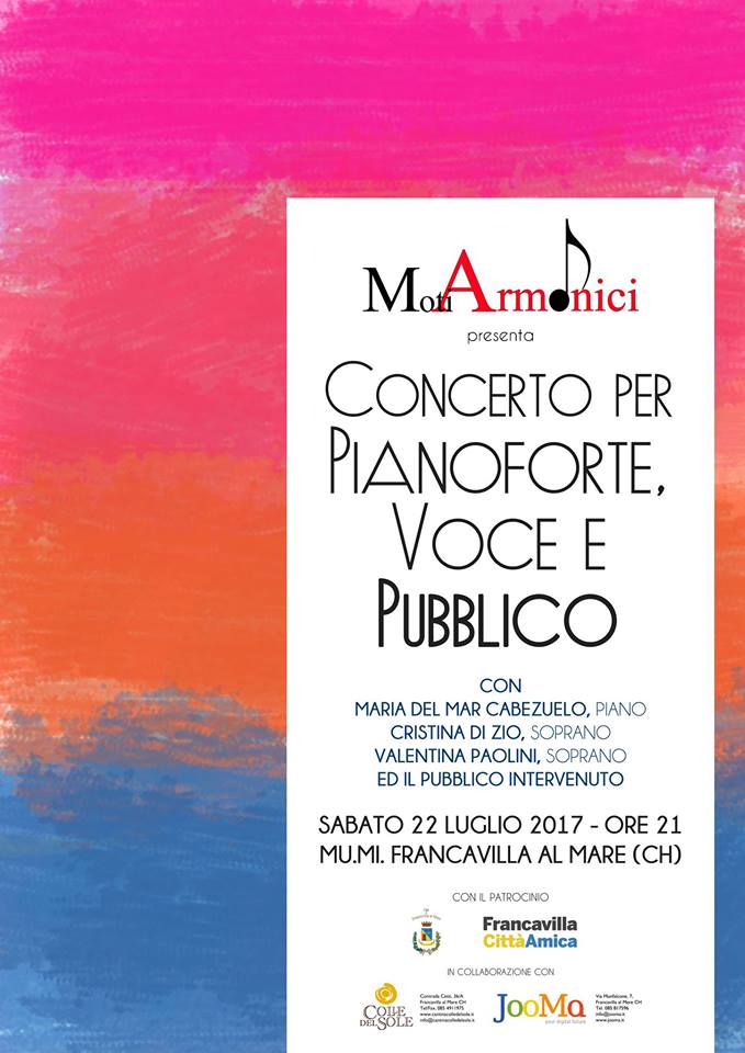Concerto per Pianoforte Voce e Pubblico