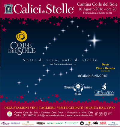 Calici sotto le stelle 2016
