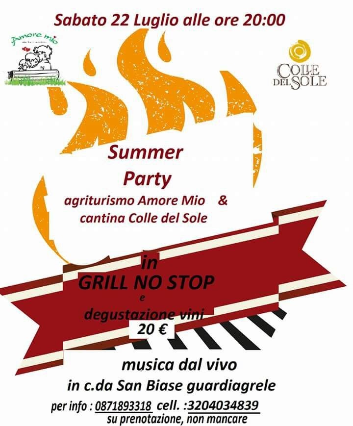 summer party colle del sole